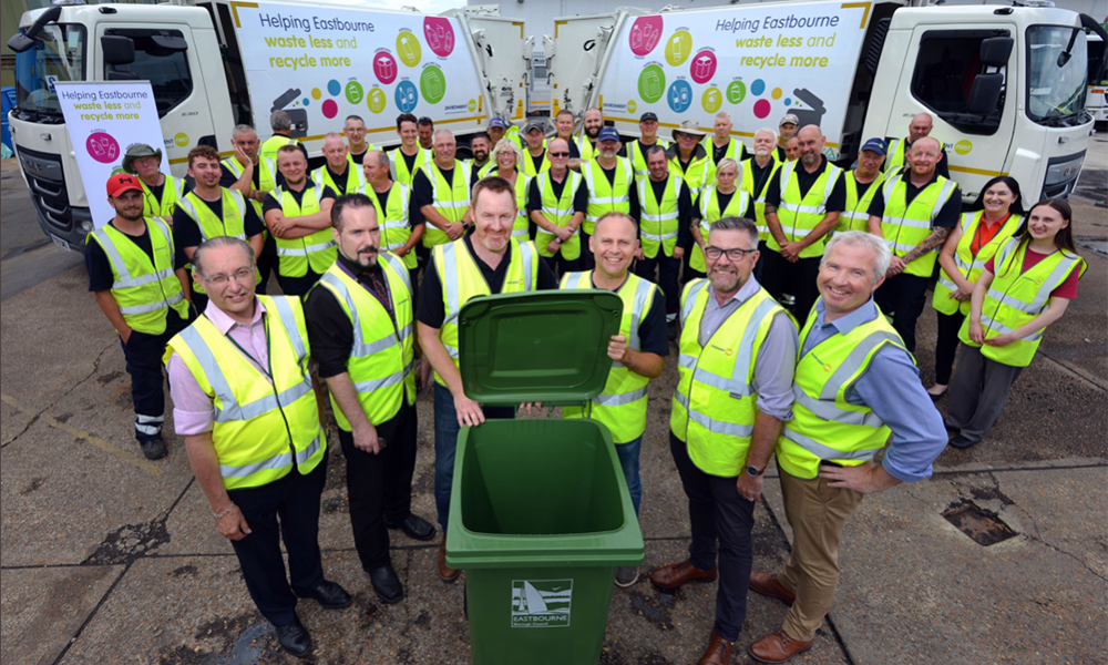 Eastbourne’s new inhouse waste service heralded a “resounding triumph”