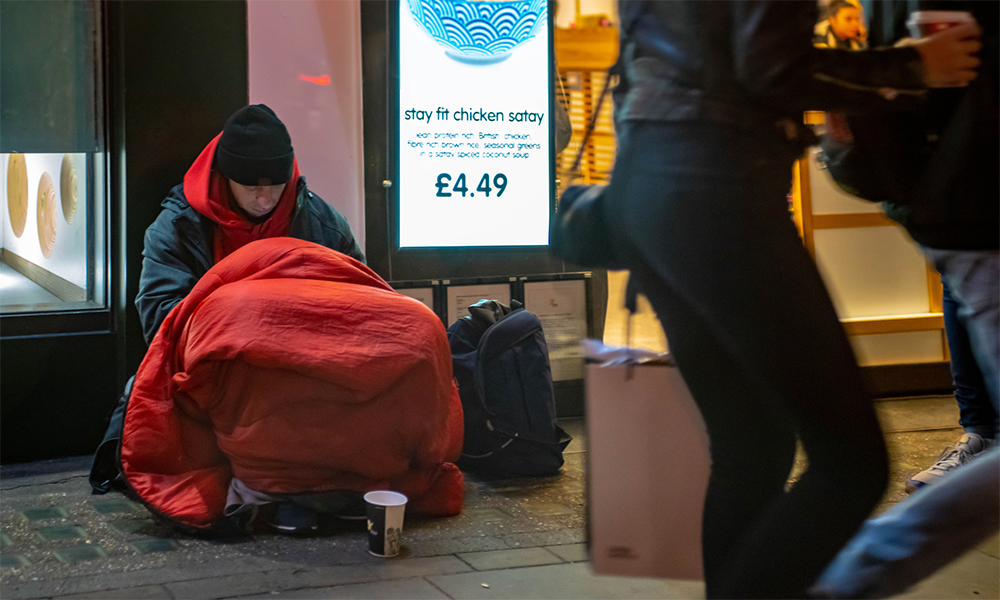 New research to look at sleeping in bins as homeless figures rise