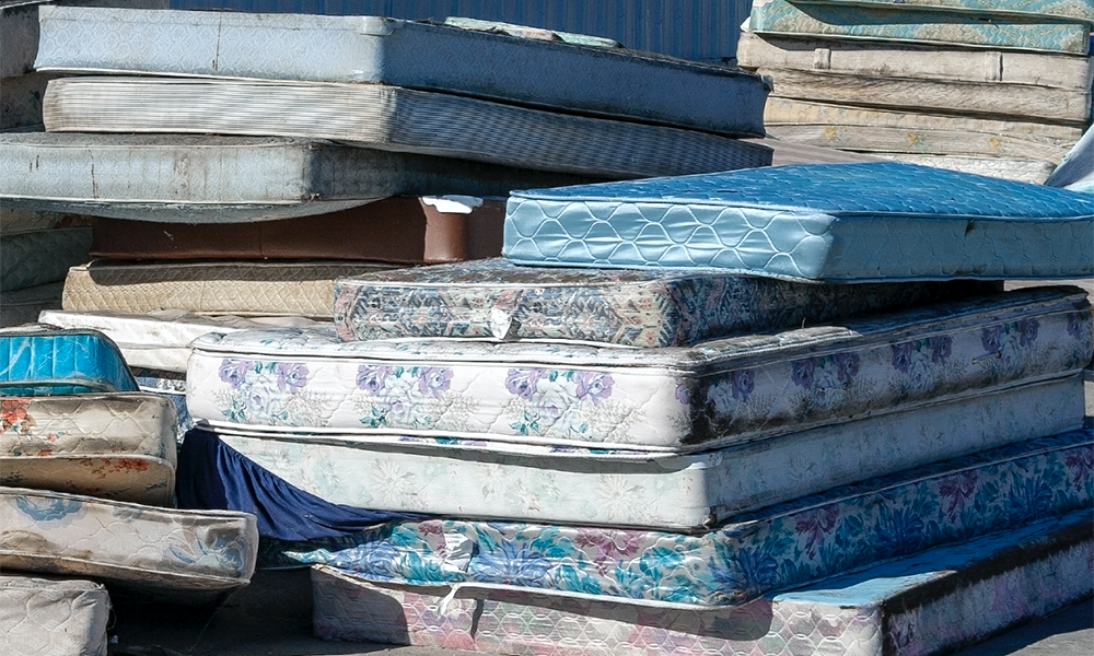 waste management mattress prices