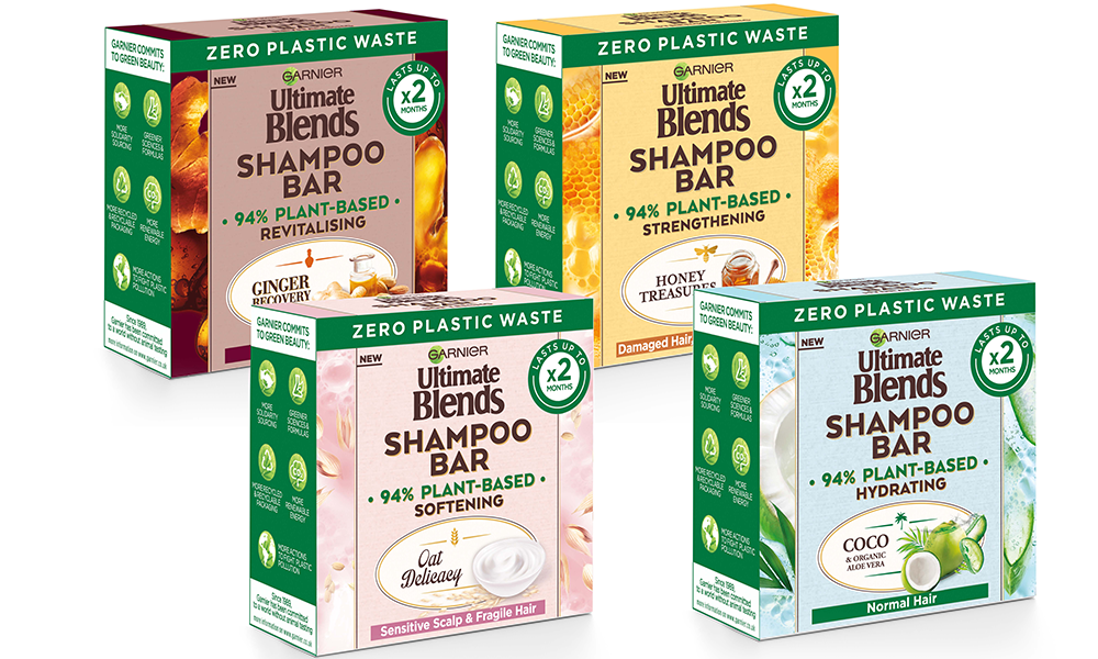 L’Oréal’s Garnier launches solid shampoo bars with ‘zero plastic waste’