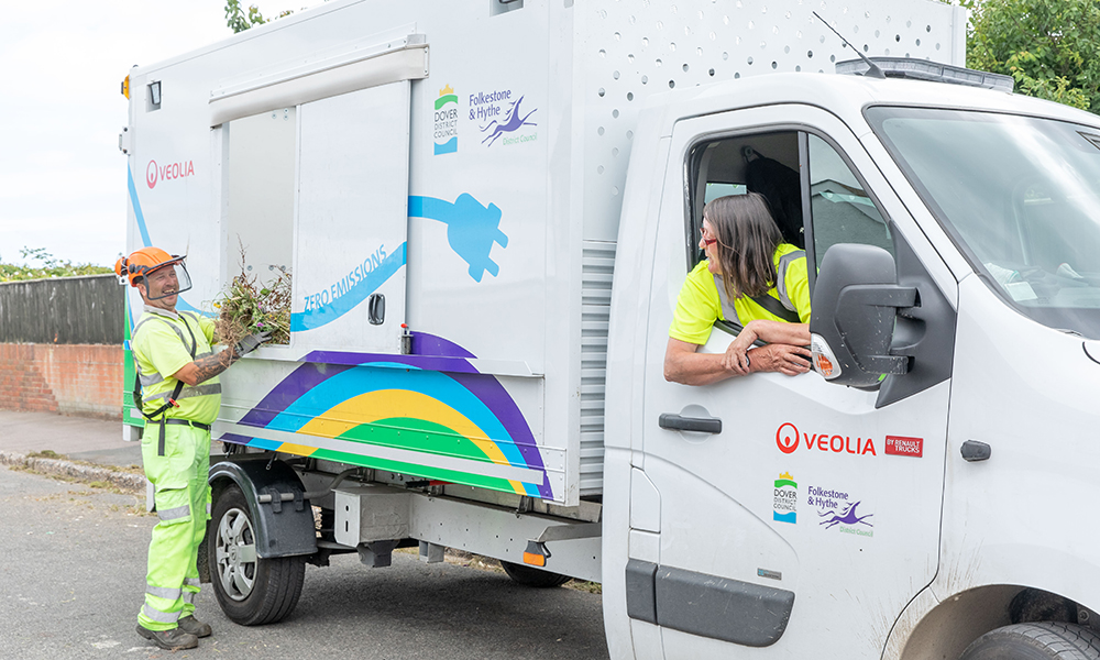Dover District Council and Veolia reduce carbon emissions by 7.5%