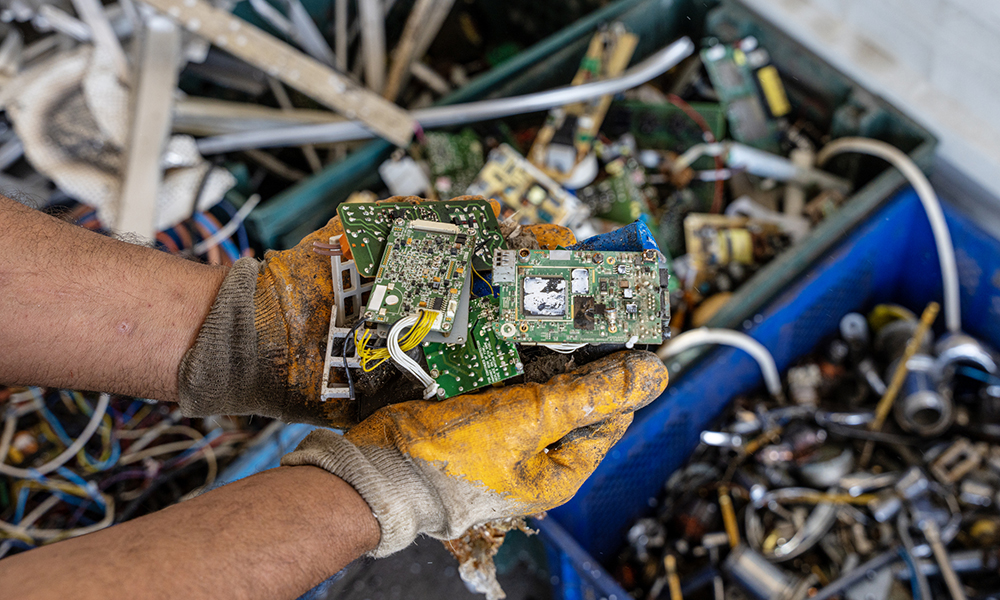 Circularity through global collaboration: Turning e-waste into a resource opportunity